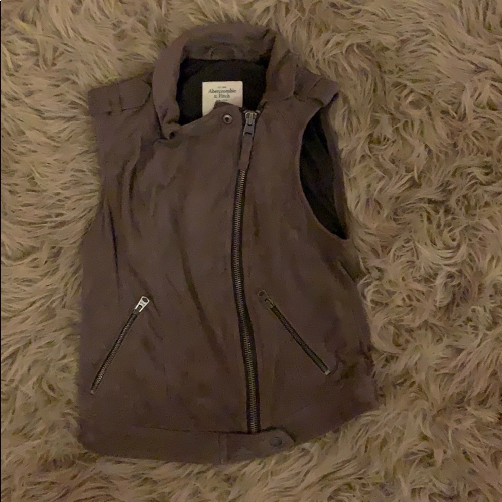 Abercrombie & Fitch Size XS Brown/Tan Vest